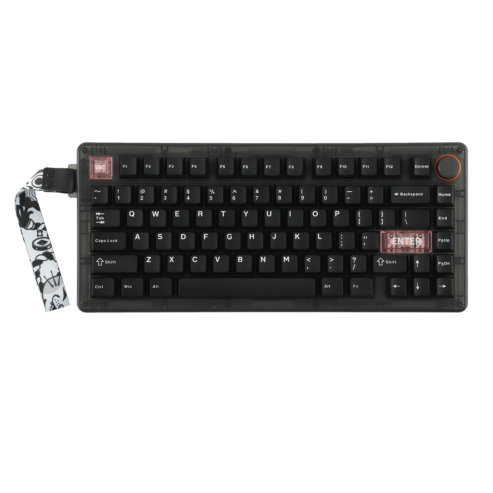 Gaming keyboard detail